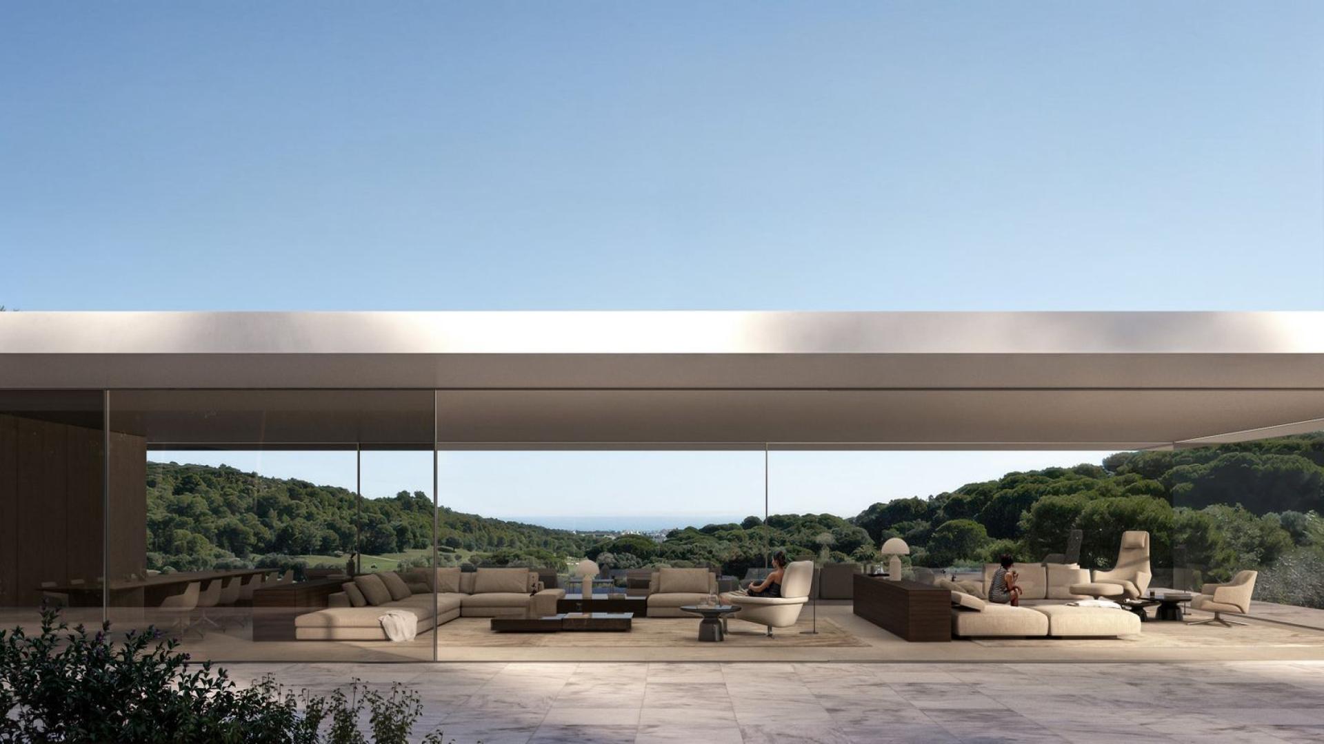 Luxurious Sotogrande villa with infinity pool and modern terrace, La Reserva, Cadiz