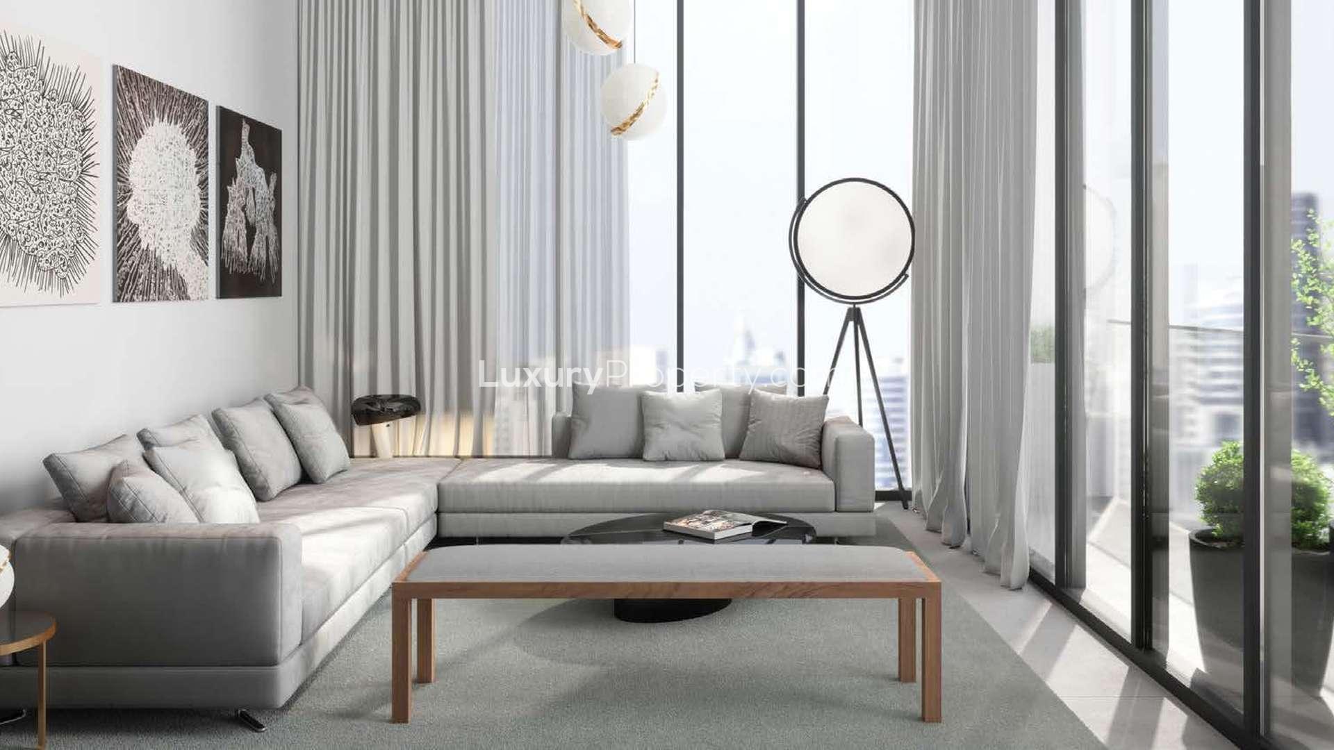 Modern apartments at Areej, Aljada, Sharjah by Arada, featuring sleek architecture and vibrant community