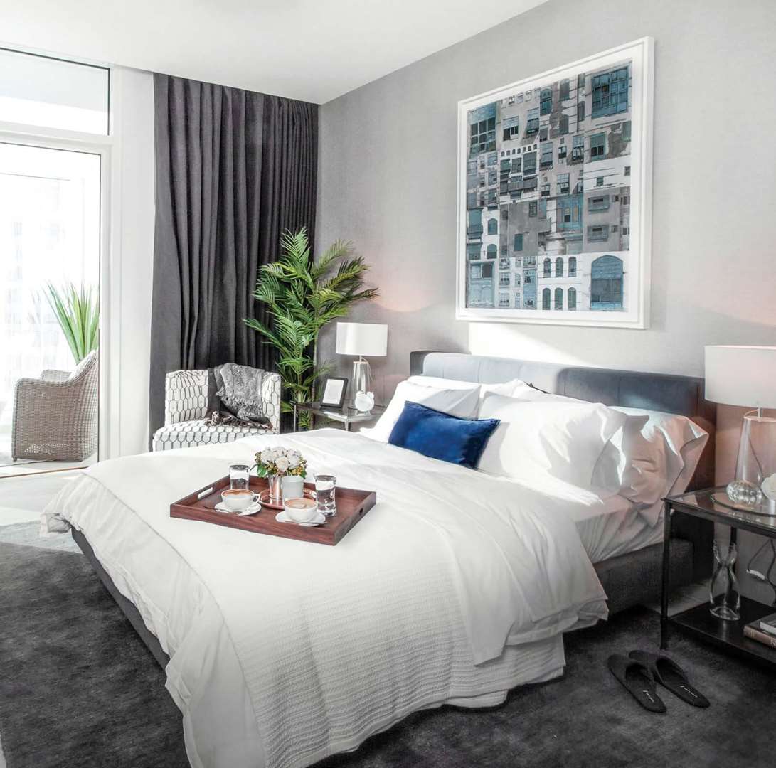 Luxury apartments with poolside view in Belgravia, Jumeirah Village Circle, for sale