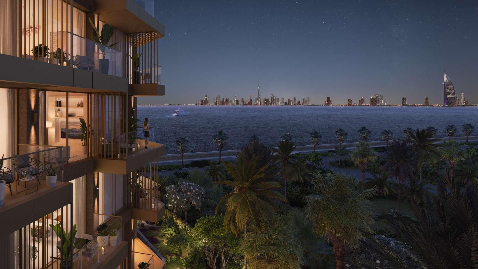 Ellington Beach House studio apartment exterior, Palm Jumeirah, for sale. Luxurious residential property