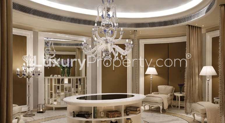 Elegant studio apartment interior in Noora Tower, Al Habtoor City, Business Bay for sale