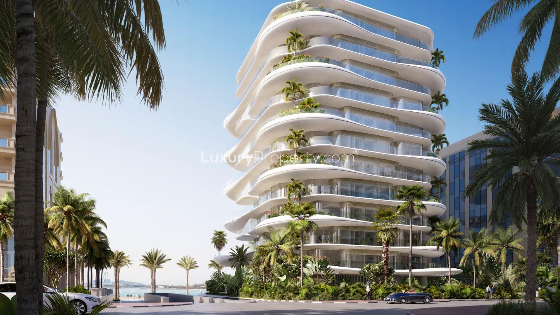 Penthouse studio with gym and stunning waterfront views at Palm Flower, Palm Jumeirah