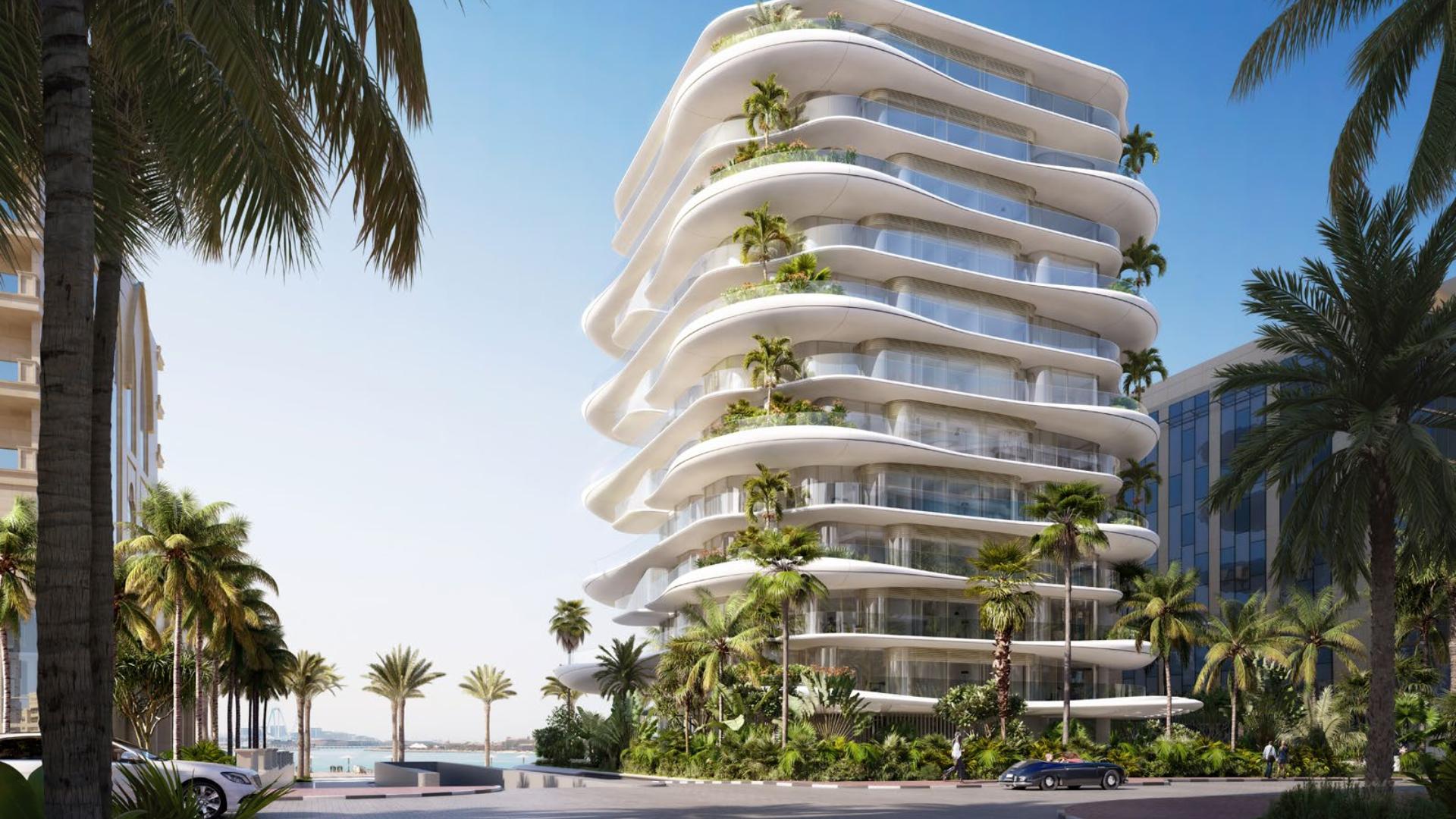 Penthouse studio with gym and stunning waterfront views at Palm Flower, Palm Jumeirah