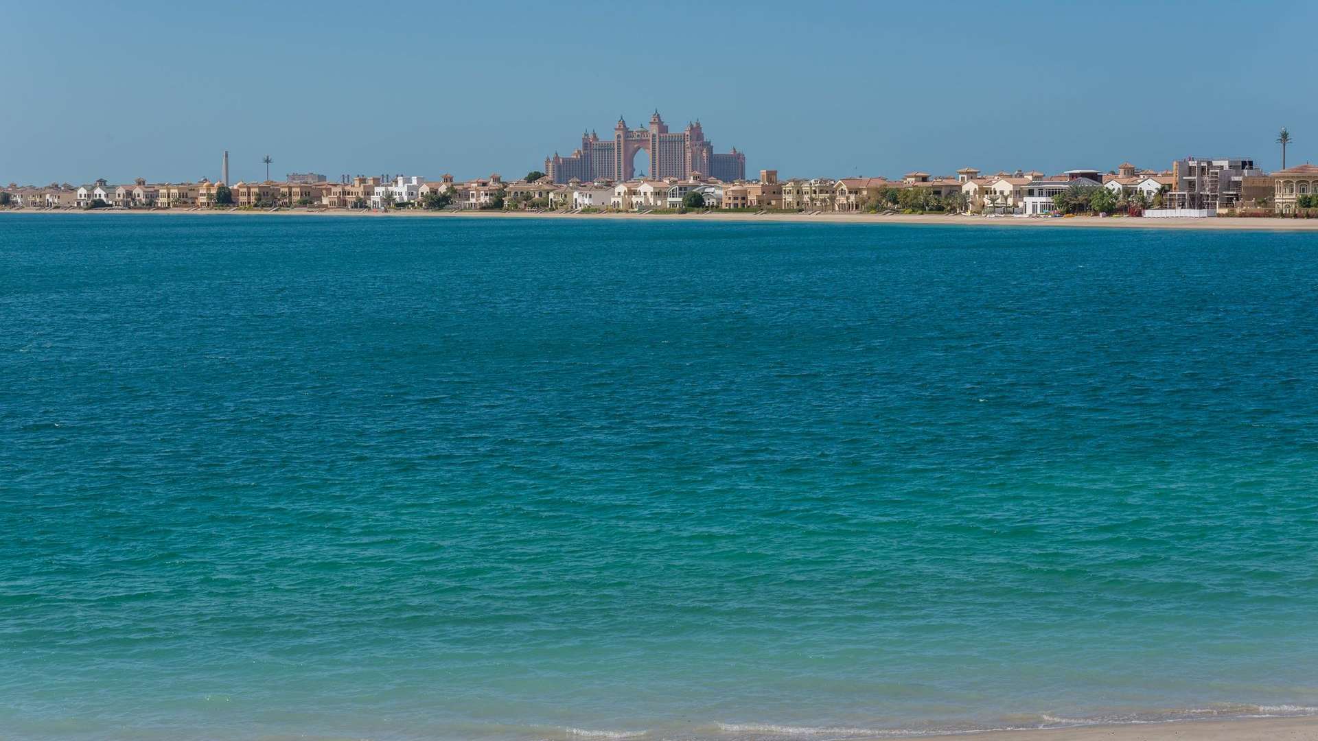 Studio apartment interior with ocean view, Royal Bay, Palm Jumeirah, for sale