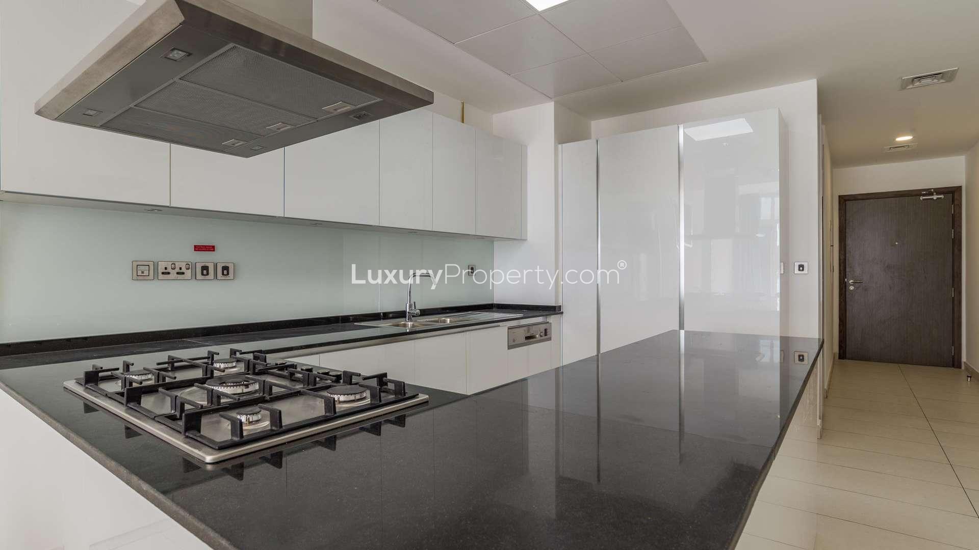 Ocean view from Royal Bay studio apartment, Palm Jumeirah, for sale