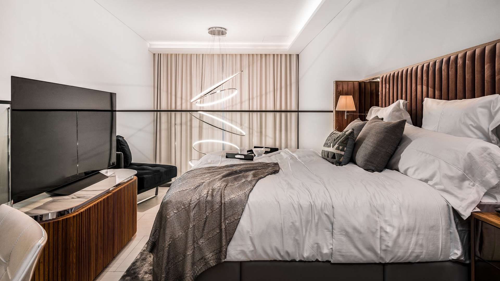 Studio apartment interior at SLS Dubai Hotel & Residences, Business Bay for sale