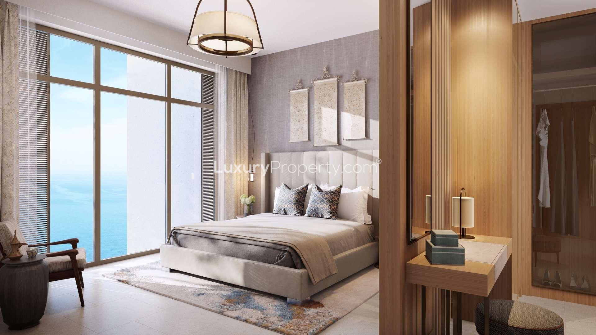 Modern dining area in luxury apartment, The Residences at Mandarin Oriental, Muscat, Oman