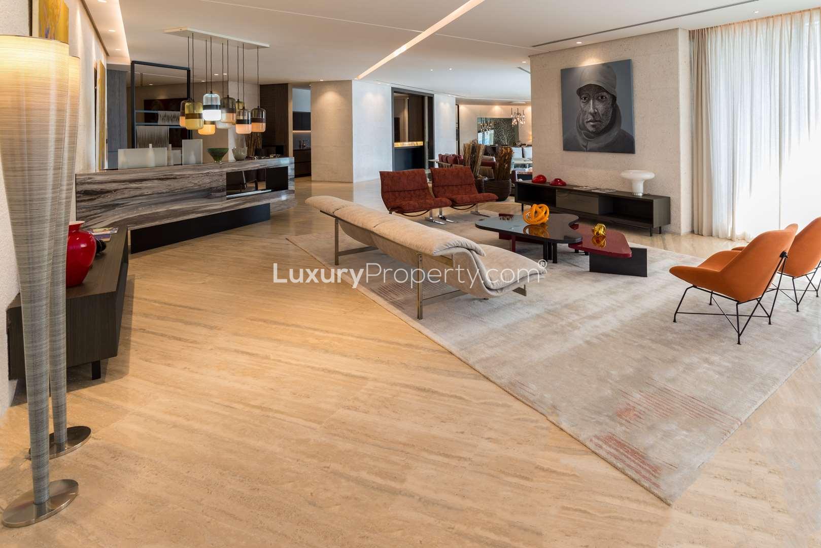 Luxurious office space in Volante Tower, Business Bay apartment, elegant design and modern decor