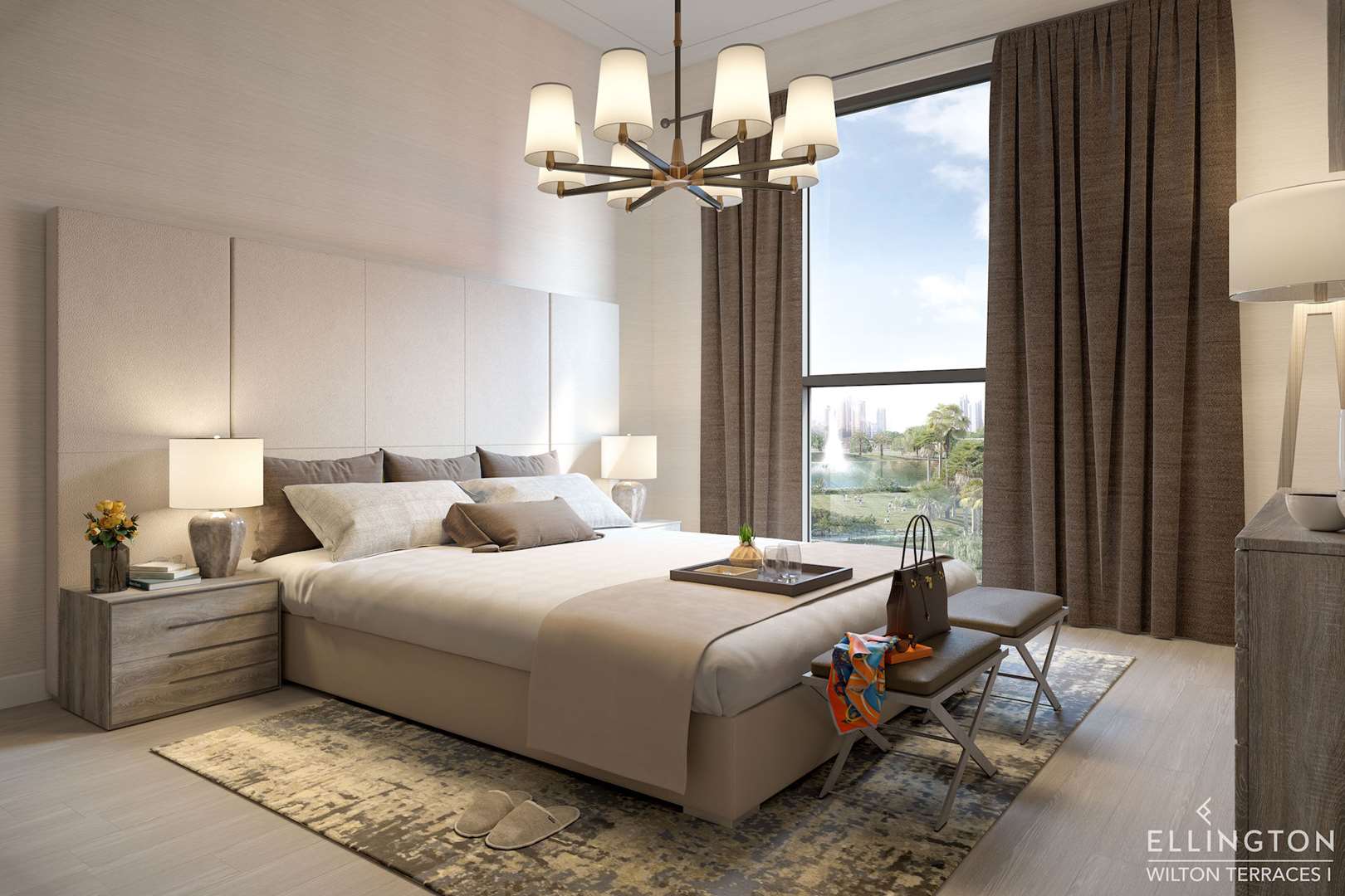 Wilton Terraces apartment in Mohammed Bin Rashid City with skyline view for sale