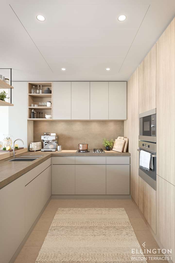 Modern studio living room in Wilton Terraces 1, Mohammed Bin Rashid City apartment for sale