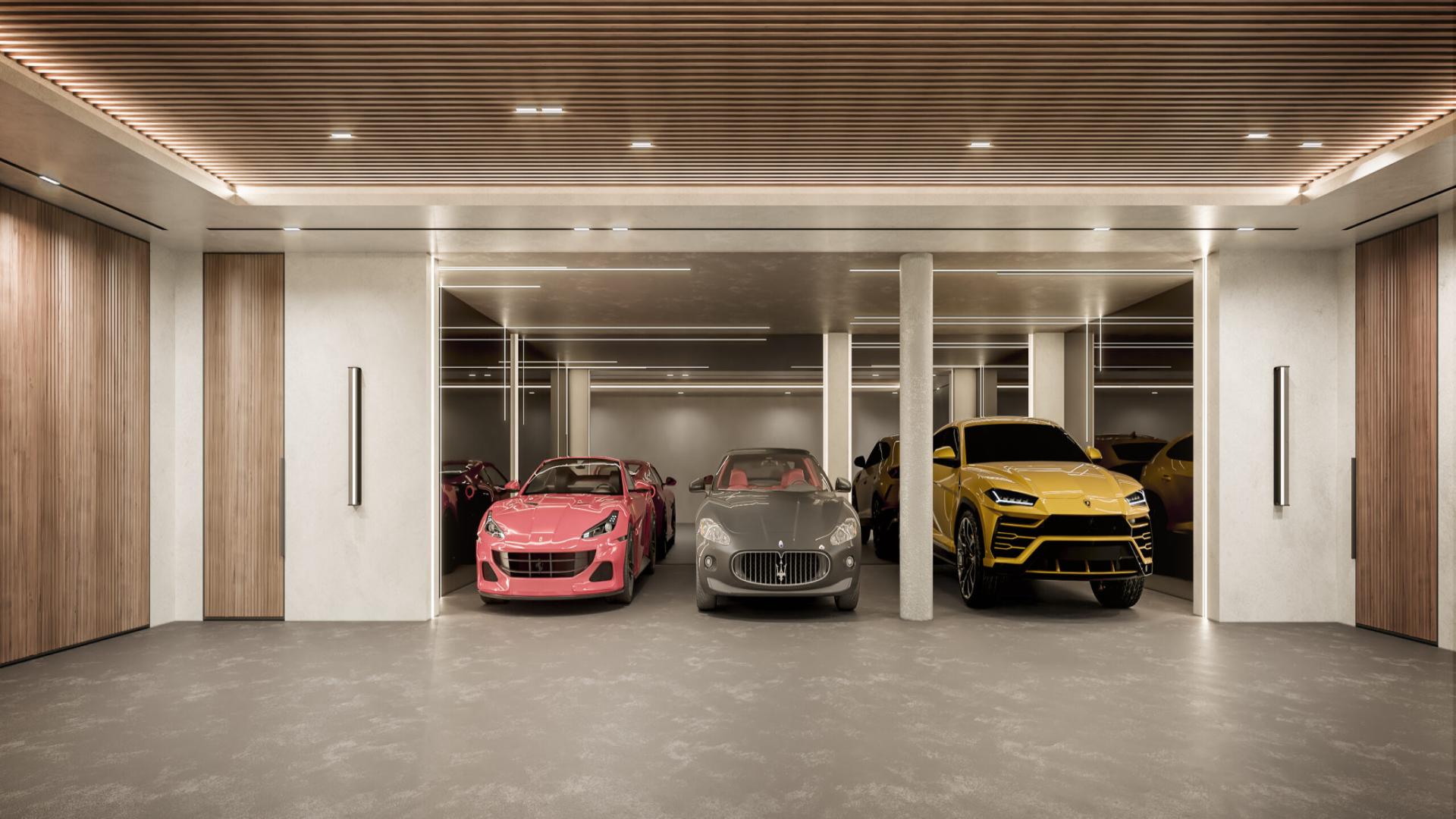 Luxurious bathroom with elegant design in Marbella Golden Mile villa, featuring dual sinks and tub