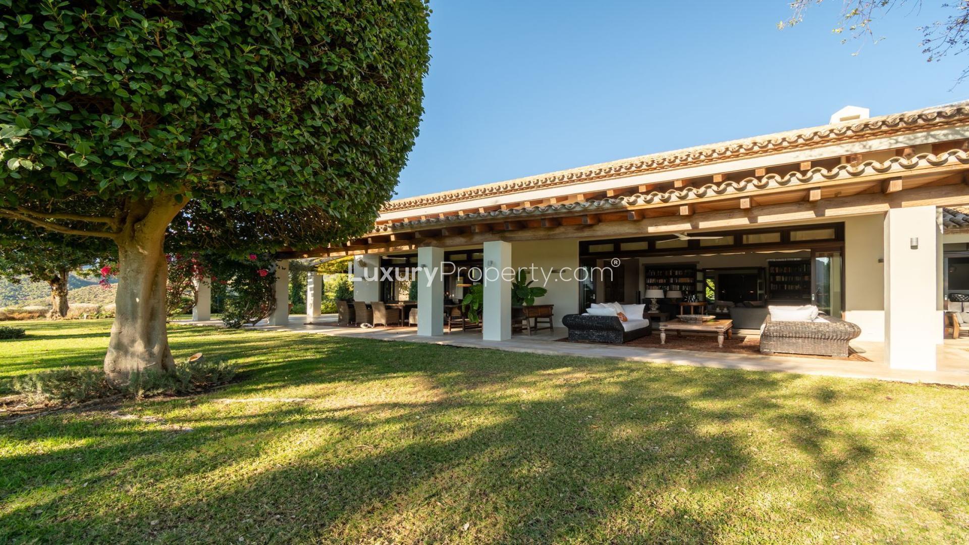 Luxury 8-bed villa in La Zagaleta, Málaga with sea views and private pool