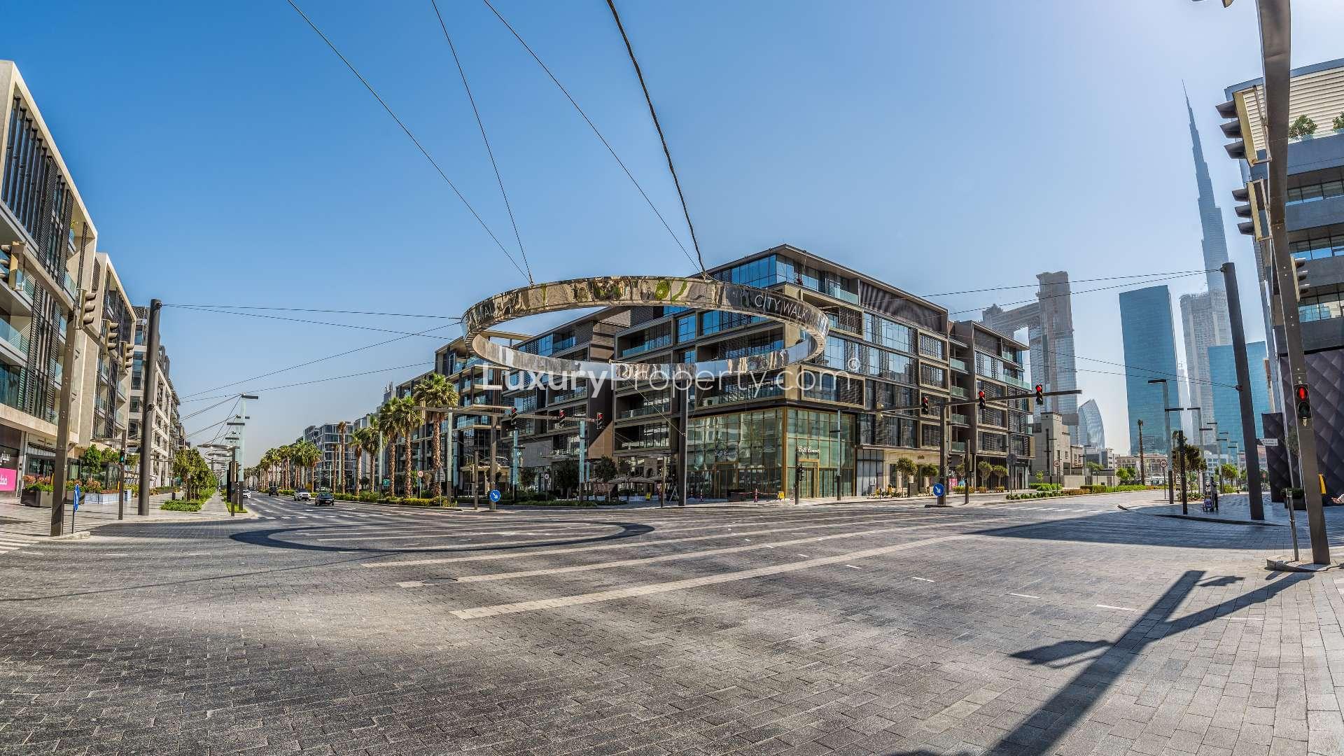 Exclusive freehold plot for sale with iconic downtown views in Al Wasl District