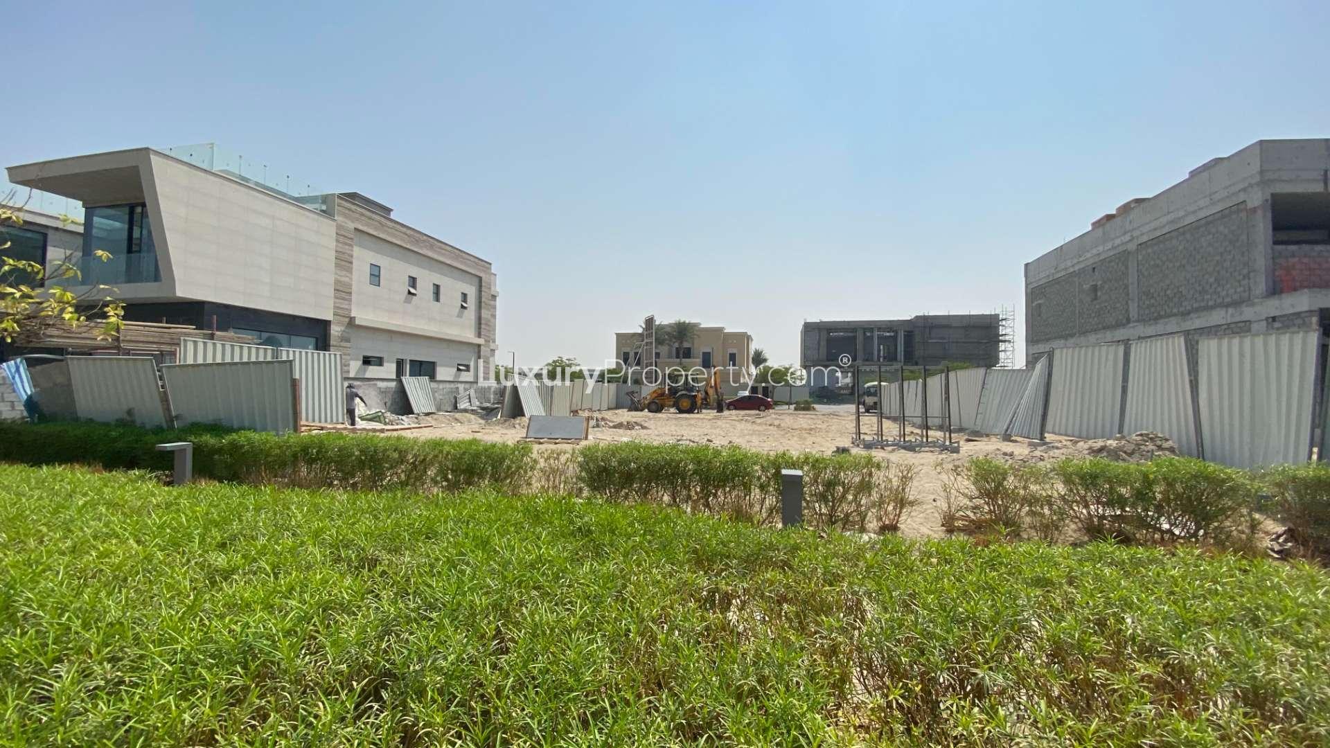 Spacious residential plot with park views in Dubai Hills Estate, available for sale