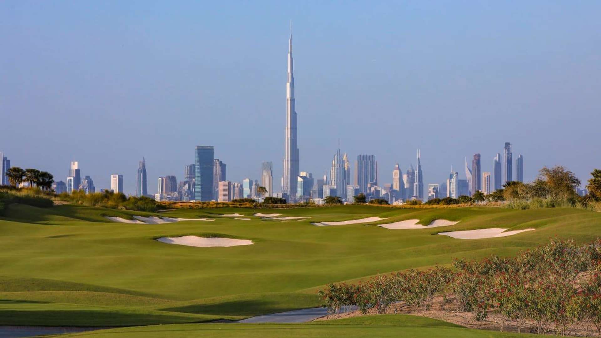 Dubai Hills Estate golf course view, Emerald Hills residential plot for sale