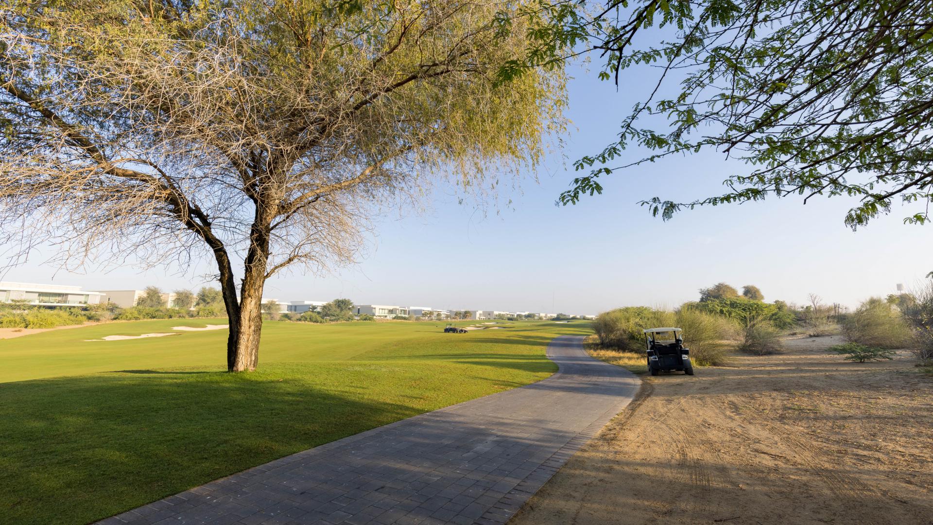 Plot near golf course with lush greenery in Emerald Hills, Dubai Hills Estate