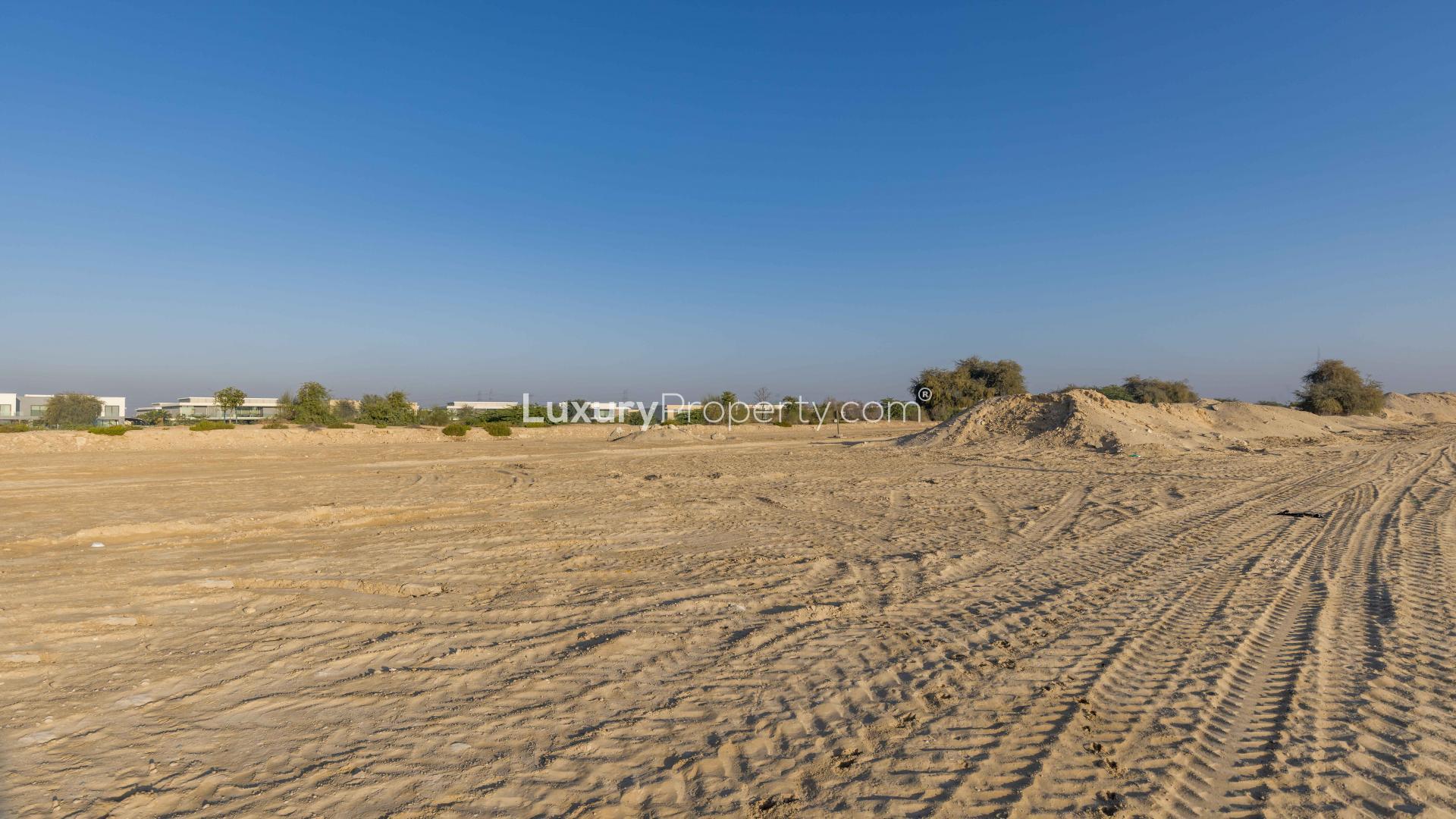 Plot for sale in Emerald Hills, Dubai Hills Estate, near golf course