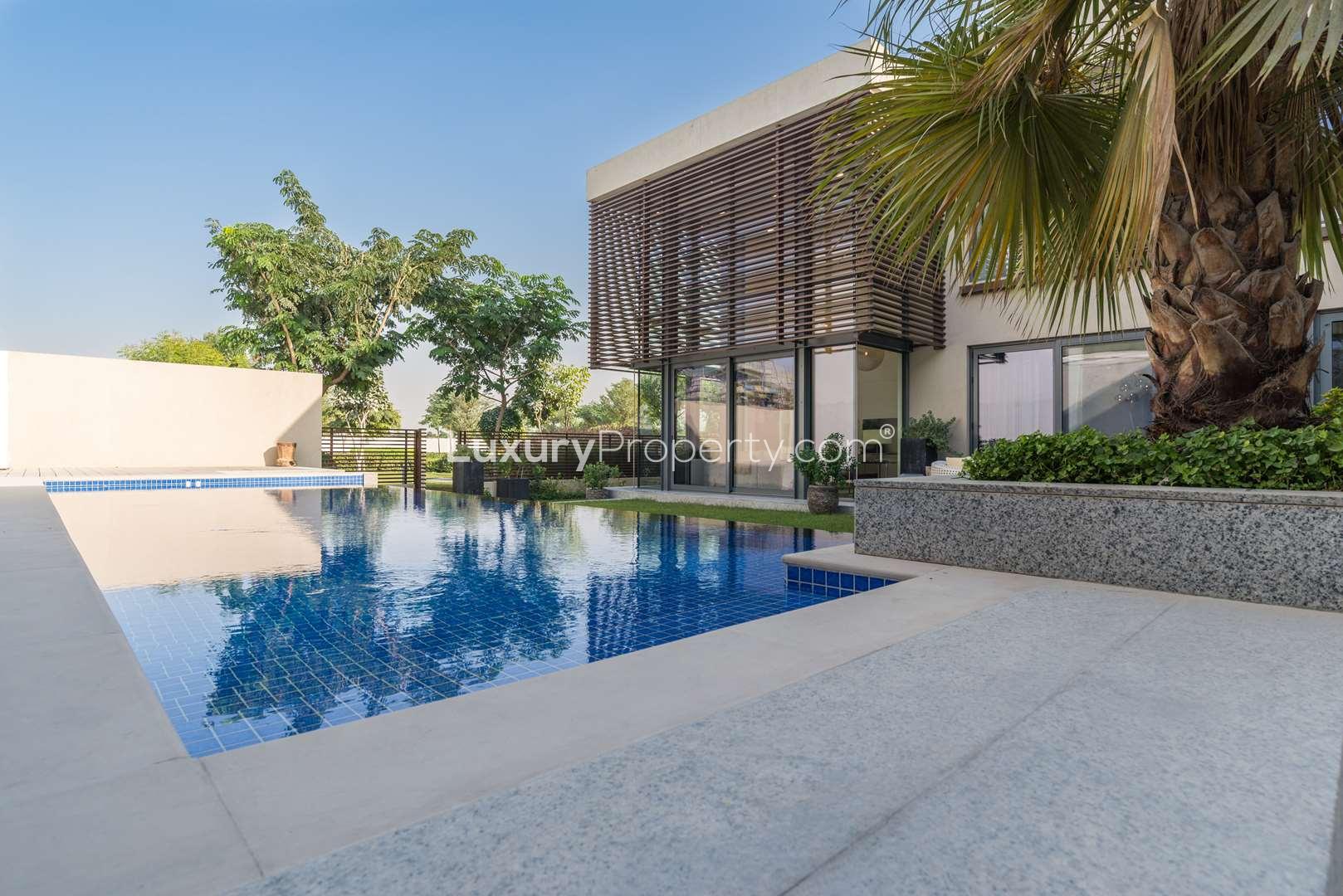 Luxury villa with pool at Sobha Hartland Estate, MBR City, for sale