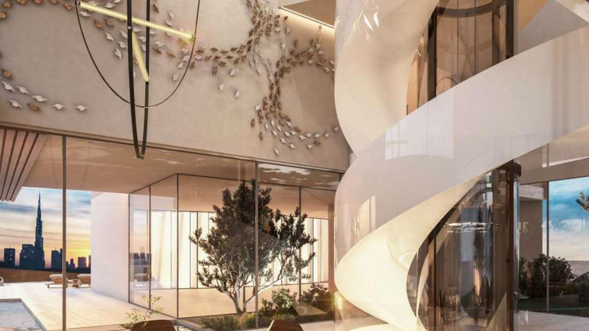 Modern studio villa exterior on Zuha Island, The World Islands, for sale